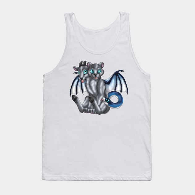 Chimera Cubs: Blue Tank Top by spyroid101